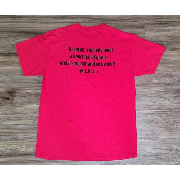 MLK  Jr Day Of Service Tshirt Port & Company - Picture 3 of 4